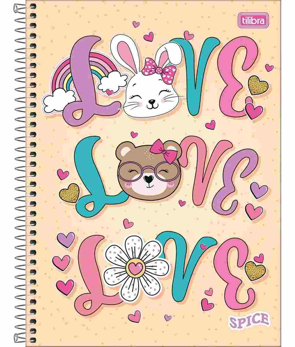 CADERNO C.D 1X1 SPICE FEM